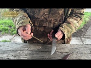 Как точить филейный нож в полевых условиях - простой способ правки без использования заточных систем