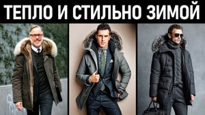 Как одеться тепло и стильно зимой 2020? Выбираем пуховики и парки. Мужской стиль.