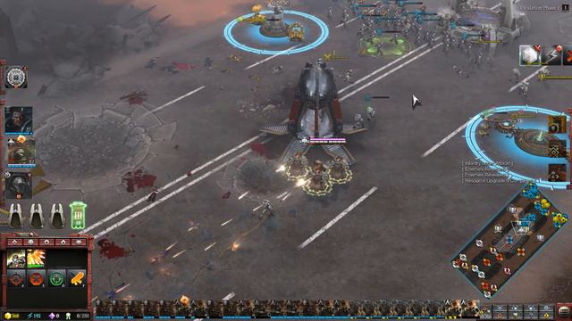 Space Marines vs Eldar - No Limit Mod - Massive Battle - Warhammer 40K Dawn Of War 3 смотреть онлайн