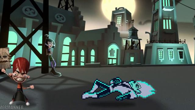 Kyle the Conjurer vs Dark Danny Phantom | Super Brawl Showdown v0.3.0b Full Match Gameplay
