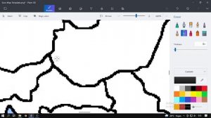 How to make maps using paint 3D (Somewhat a better version...?)