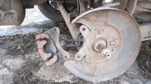 Замена задней ступицы Nissan primera p11