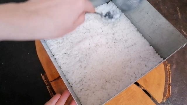 Суши-торт. Торт _Суши_. Ленивые роллы. Sushi cake.