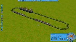 RCT3 - How To Use Block Brakes on Roller Coasters