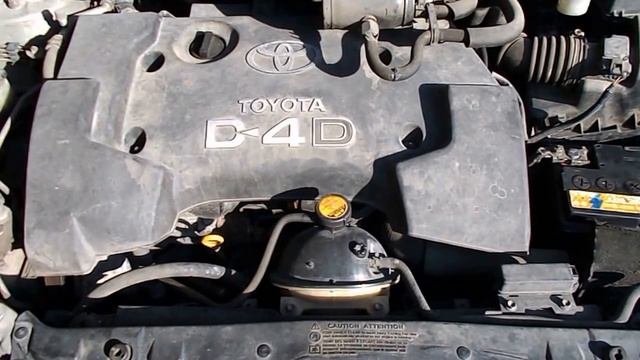 Двигател за Toyota Corolla Verso 2.0 D-4D, 90 к.с., 2002 г. Code: 1CD-FTV