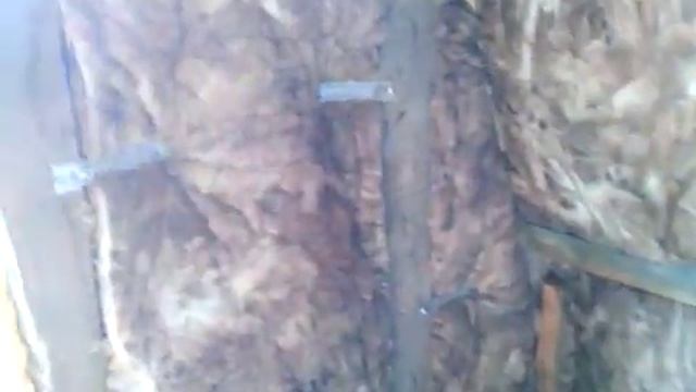 Утепление мансандры миниральной ватой в рулонах