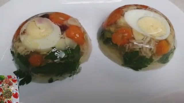 Заливное из курицы