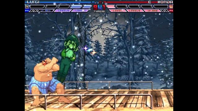 MUGEN: Super Luigi ZM (me) vs. E. Honda (AI patched) смотреть онлайн