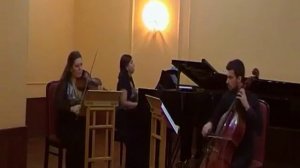 Мир музыки - Трио NTRADA, г.Ростов на Дону  Йозеф Гайдн, трио № 3 до мажор, часть III-