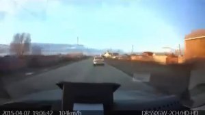 Погоня ДПС за ВАЗ 2108