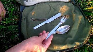 Шведский армейский столовый прибор.