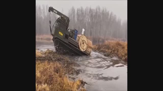 ВЕЗДЕХОДЫ принимают грязевые ванны!!!