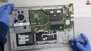 How To Replace Keyboard Asus VivoBook X412FA / Disassembly And Assembly