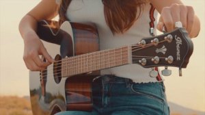 Ibanez AEG50 Acoustic Guitar featuring Martina Blazeska