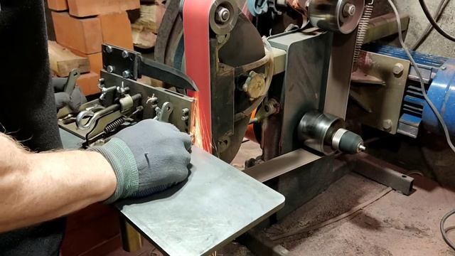 Слесарка и термообработка клинка из стали BÖHLER К110. смотреть онлайн