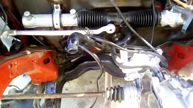 Установка рулевых тяг ,Опель вектра а 1993,1.6 смотреть онлайн