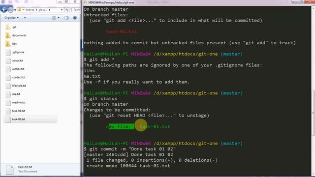 Quản lý mã nguồn với GIT - Bài 20 Amend смотреть онлайн