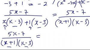 Find the partial fraction of x²+3x-10/(x²-2x-3)