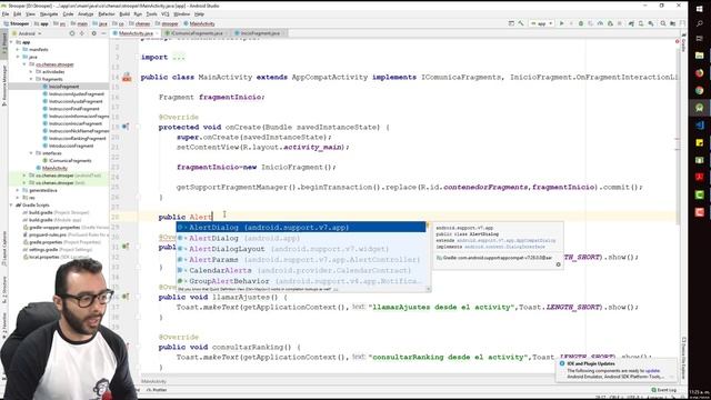 #10. Crear el AlertDialog para la gestion de jugadores - StrooperS смотреть онлайн