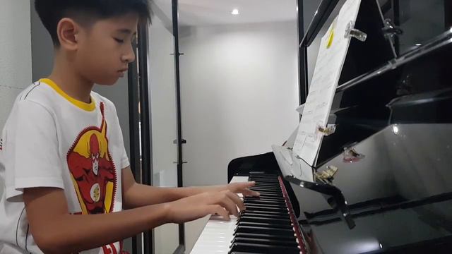 Bright ฝึกเล่นเพิ่มความเร็ว เพลง Waltz Mystique กับmetronome tempo 92 смотреть онлайн