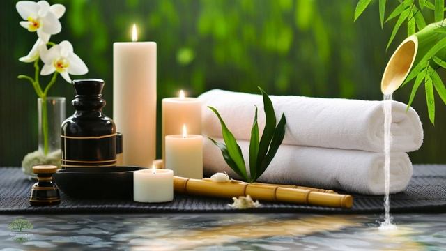 Música Zen Relajante con Sonidos de Agua de Bambú • Meditación, Yoga, Masajes y Mindfulness