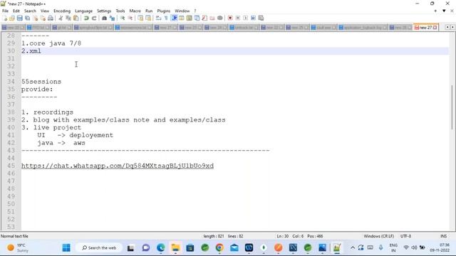 SPRING BOOT & MICRO SERVICES tutorials || Demo - 1 || by Mr. Naveen On 09-11-2022 @7AM IST смотреть онлайн
