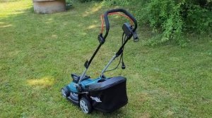 Моя новая пушка Makita ELM3320? Зачем нужна газонокосилка или есть триммер......