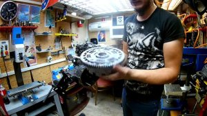 Капитальный ремонт ДВС Honda CB400 Разборка и диагностика Сцепления  ч3