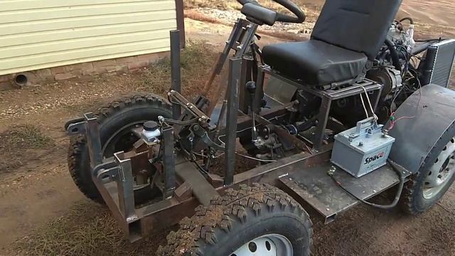 Самоделка минитрактор испытание смотреть онлайн