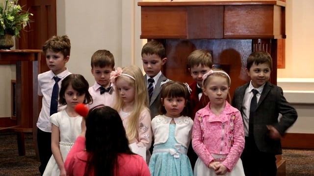 Пасхальное Детское Служение (4-1-2018) смотреть онлайн