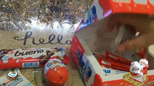 ???Kinder Maxi Mix - распаковка новогоднего подарка