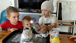 #лайфхак #Опыты с детьми: Как сделать супер вулкан своими руками.