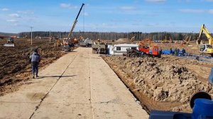 Стройка ВЕКА)Бардак на дороге,любимая работа))