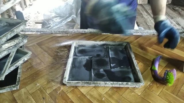 промывка отсева от глины и промывка форм от за липов.
