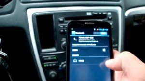 Bluetooth + AUX+ELM 327 на Volvo S60