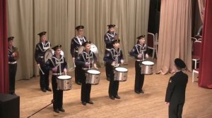Дефиле барабанщиков КМКК