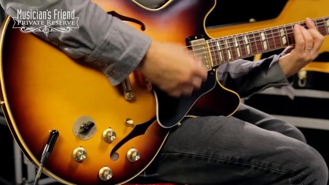 Gibson 2015 1964 ES-345 Semi-Hollow Electric Guitar смотреть онлайн