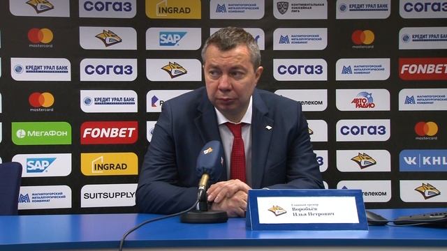 Послематчевая пресс-конференция после матча "Металлург" 7:4 "Авангард" (15.09.2021) смотреть онлайн