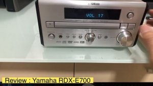 Review : Yamaha RDX-E700
