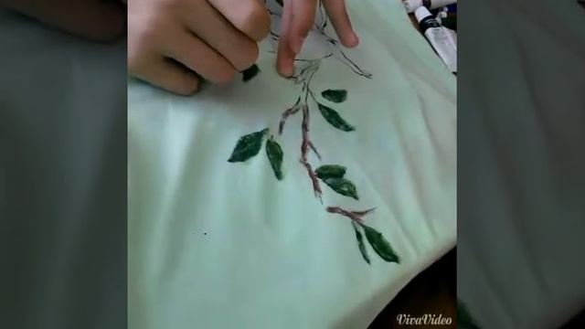 Мастер класс : расписываем футболку )