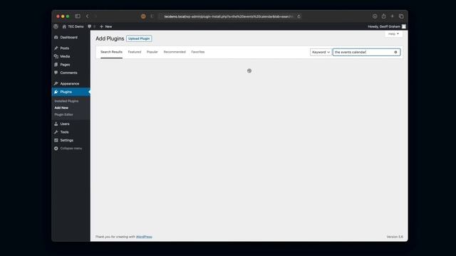 Installing The Events Calendar Plugin смотреть онлайн