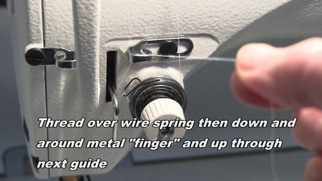 Juki DDL-8700 How to thread смотреть онлайн