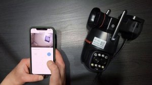 Камера BOAVISION 8Mp 2 lens 4G/ WiFi/ LAN