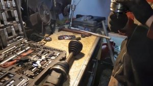 Замена ШРУСа bmw x5 e53