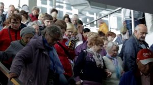 Студенты после семинаров в Санкт-Петербурге