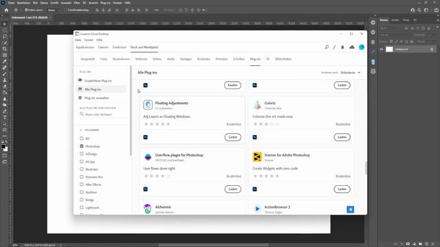 Photoshop Plugins installieren und deinstallieren Tutorial deutsch [2021] смотреть онлайн