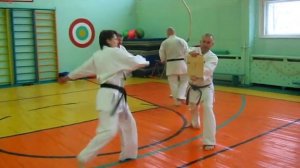 Показательные выступления каратэ Кекусинкай