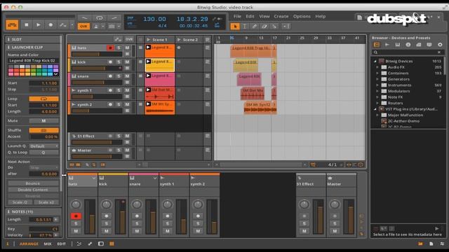 Bitwig Studio Tutorial Pt. 1 - Features Overview and Basic Navigation w/ James Bernard