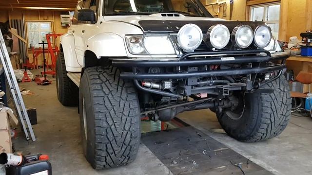Nissan Patrol - Mercedes OM628 V8 BI-TURBO смотреть онлайн