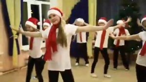 Классный новогодний танец